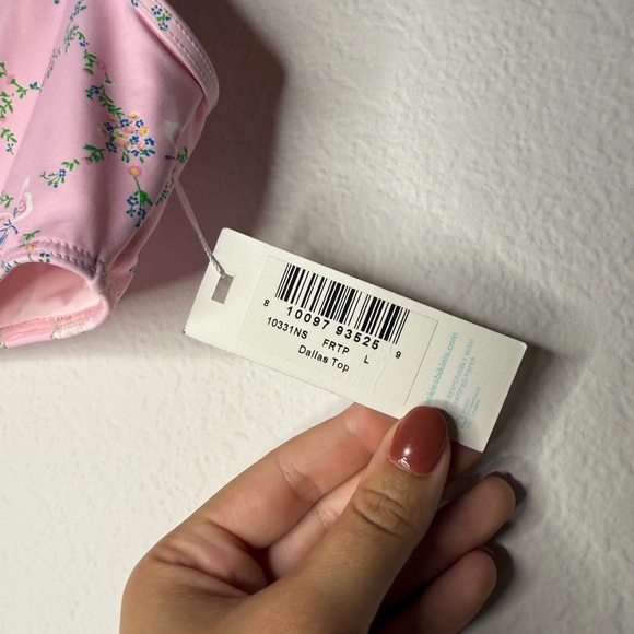 Frankie’s Bikinis Fairytale Dallas Top Isabella Bottom Size L New with Tags - Picture 6 of 12